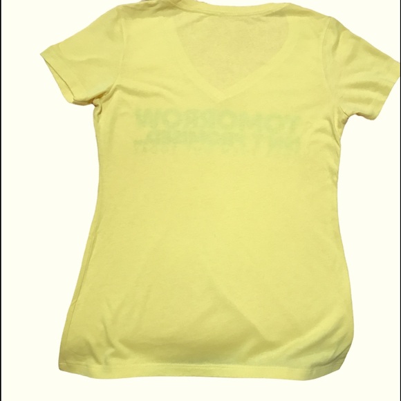 Vneck funny print t shirt - Picture 4 of 5